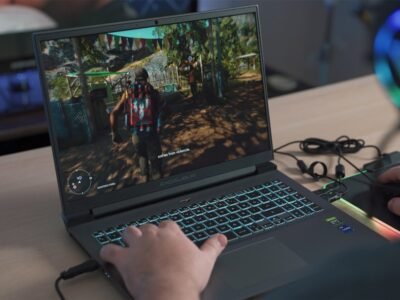 Photo Gaming laptop