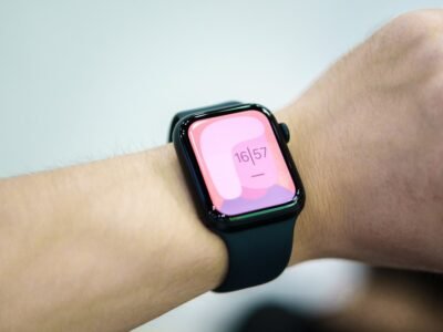 Photo Apple Watch with fitness app
