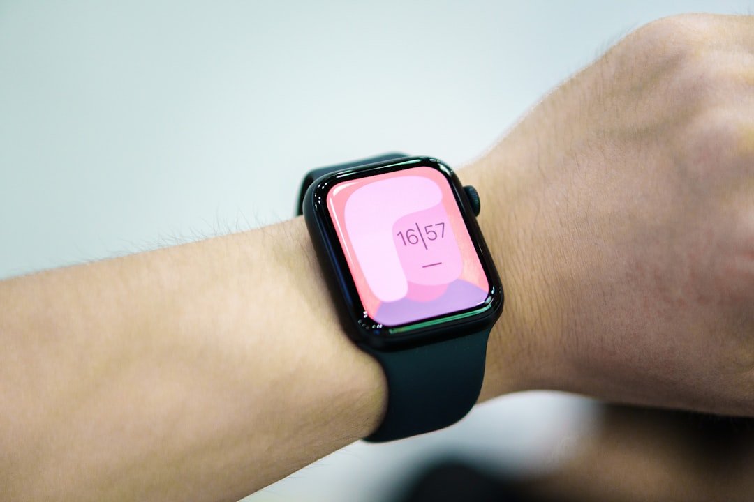 Photo Apple Watch with fitness app